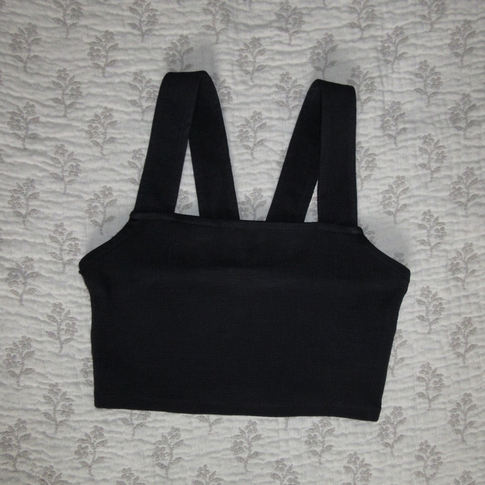Black Crop Top